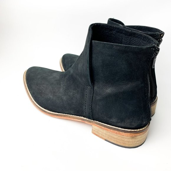 Free People black century ankle flat bootie 41 - Picture 5 of 9